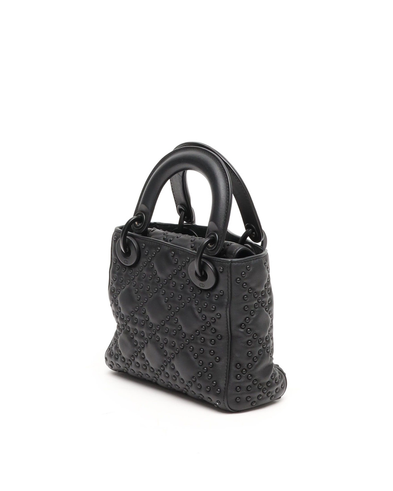 Christian Dior Mini Stud Lady Dior Bag