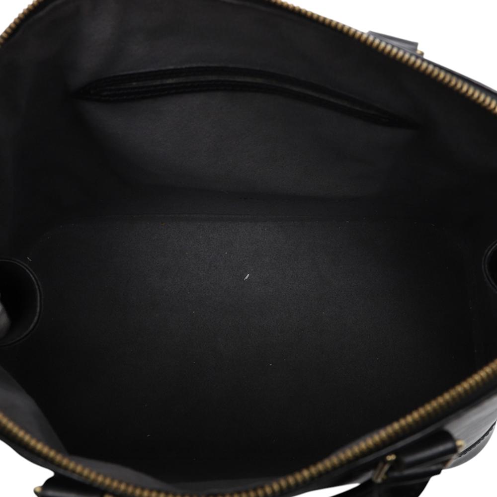 Louis Vuitton B Louis Vuitton Black Epi Leather Leather Epi Alma PM France