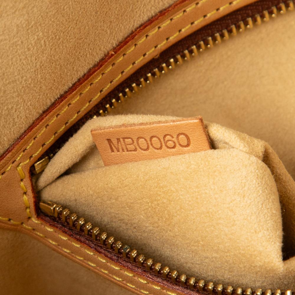 Louis Vuitton B Louis Vuitton Brown Monogram Canvas Fabric Monogram Babylone France