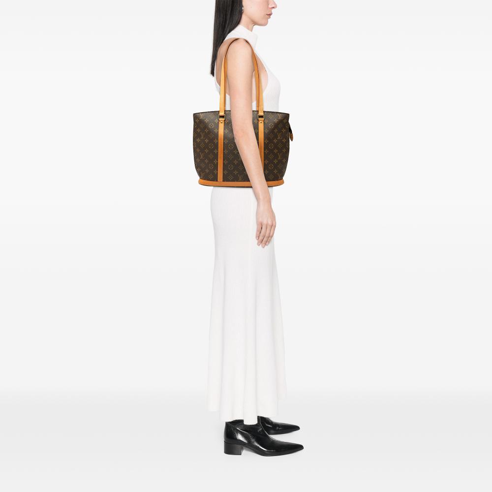 Louis Vuitton B Louis Vuitton Brown Monogram Canvas Fabric Monogram Babylone France