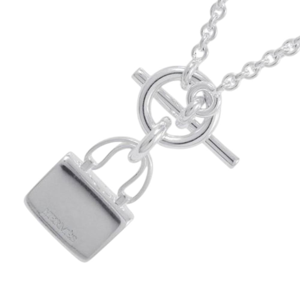 Hermès AB Hermès Silver SV925 / Sterling Silver Metal Sterling Silver Amulettes Constance Bracelet Italy