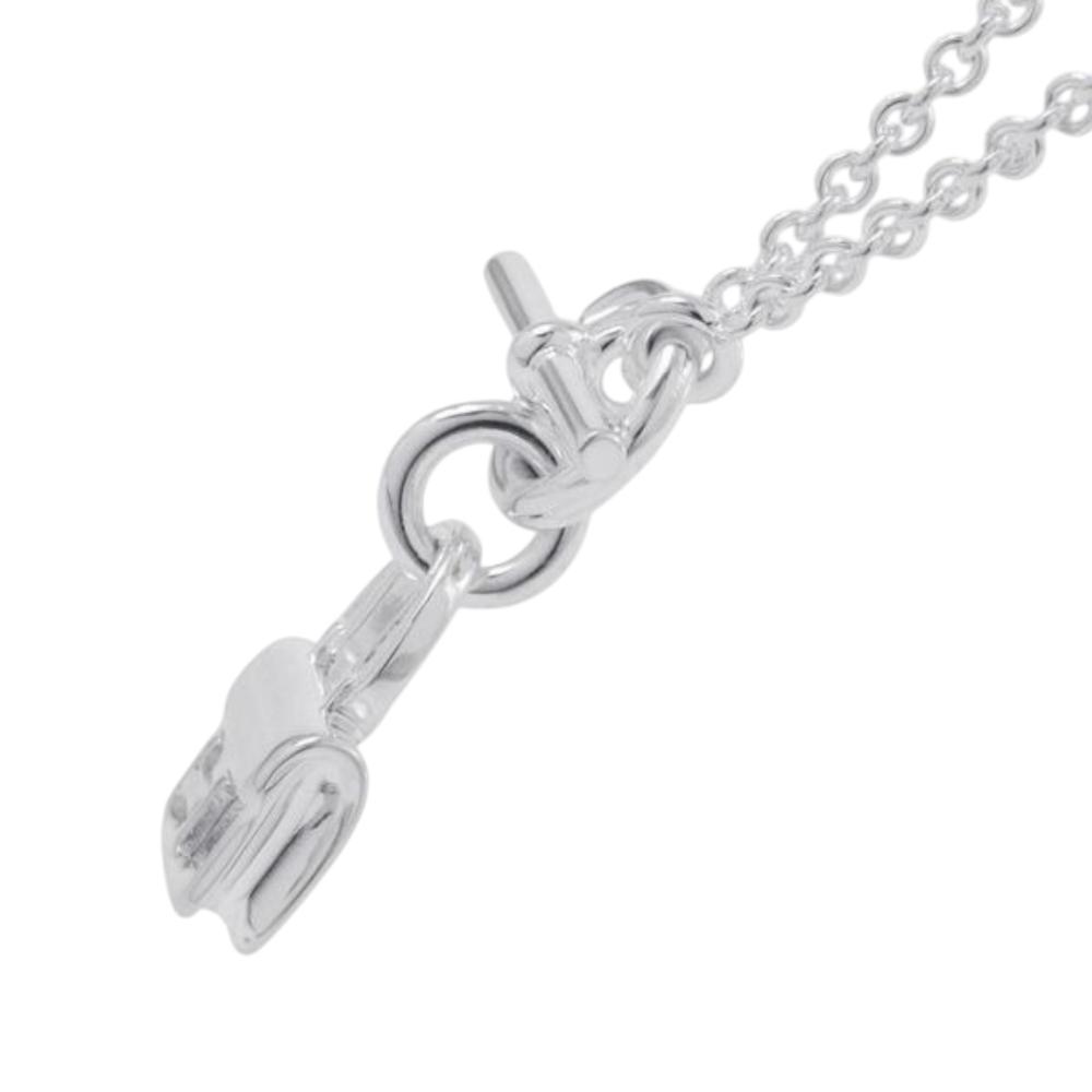Hermès AB Hermès Silver SV925 / Sterling Silver Metal Sterling Silver Amulettes Constance Bracelet Italy