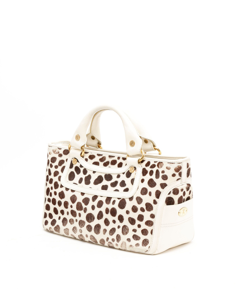 Celine Céline Leopard Boogie Bag