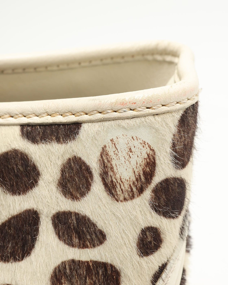 Celine Céline Leopard Boogie Bag