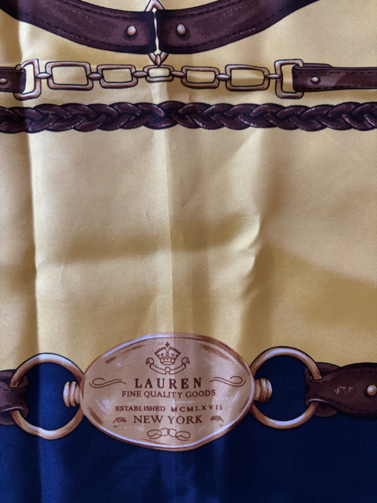 LAUREN Ralph Lauren Vintage Silk Scarf
