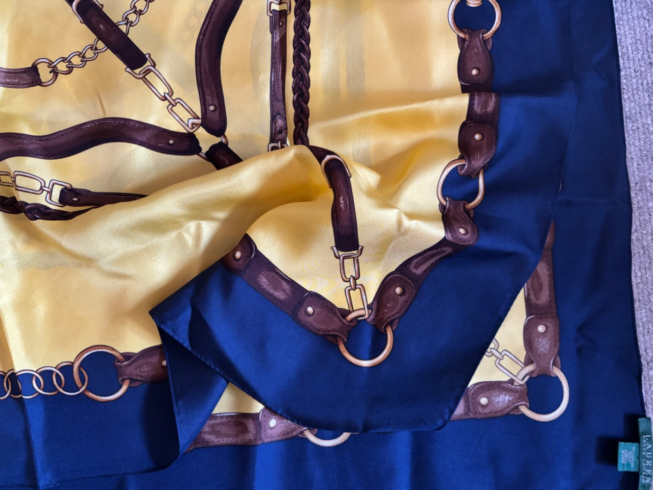 LAUREN Ralph Lauren Vintage Silk Scarf