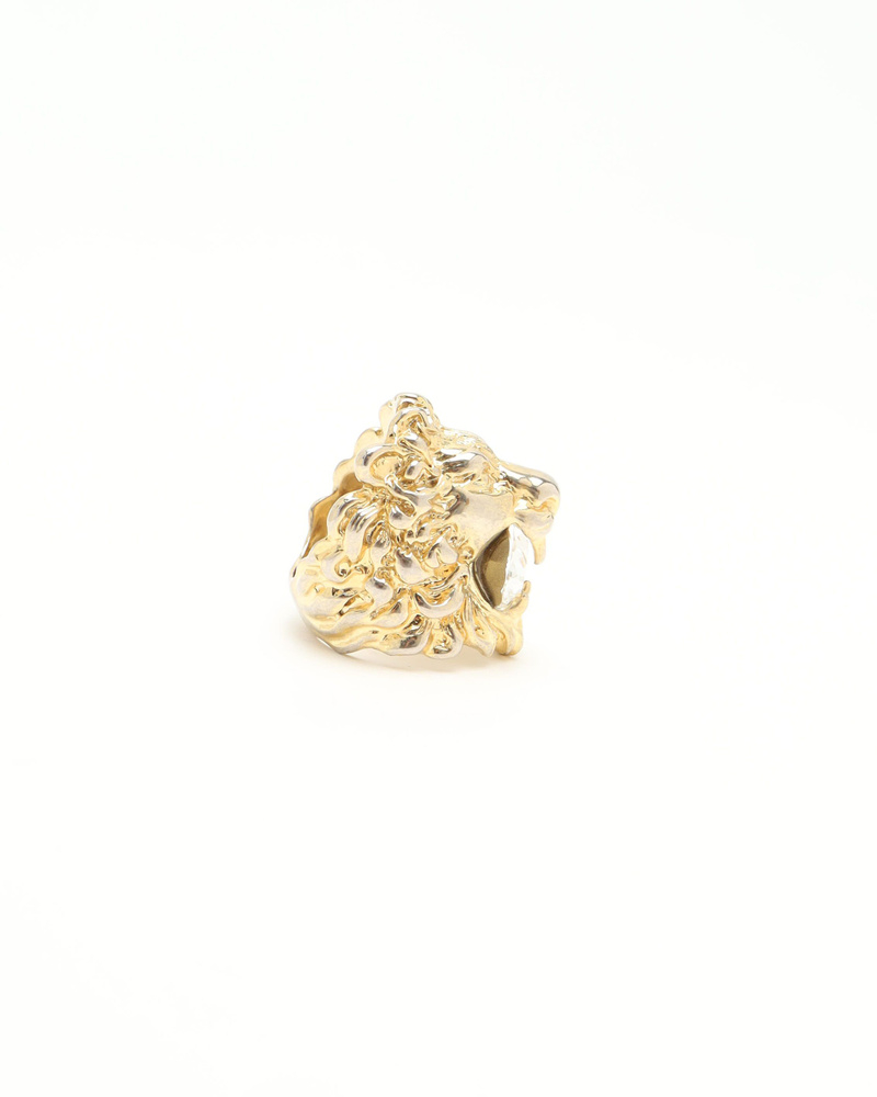Gucci Lion Rhinestone Ring