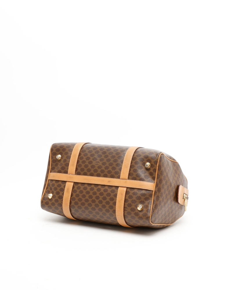 Celine Céline Macadam Boston Bag