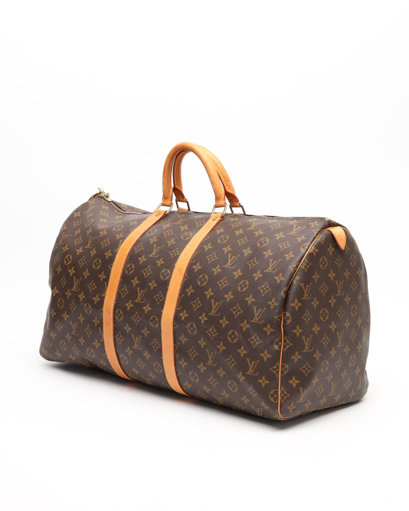 Louis Vuitton Monogram Keepall 55 Weekend Bag