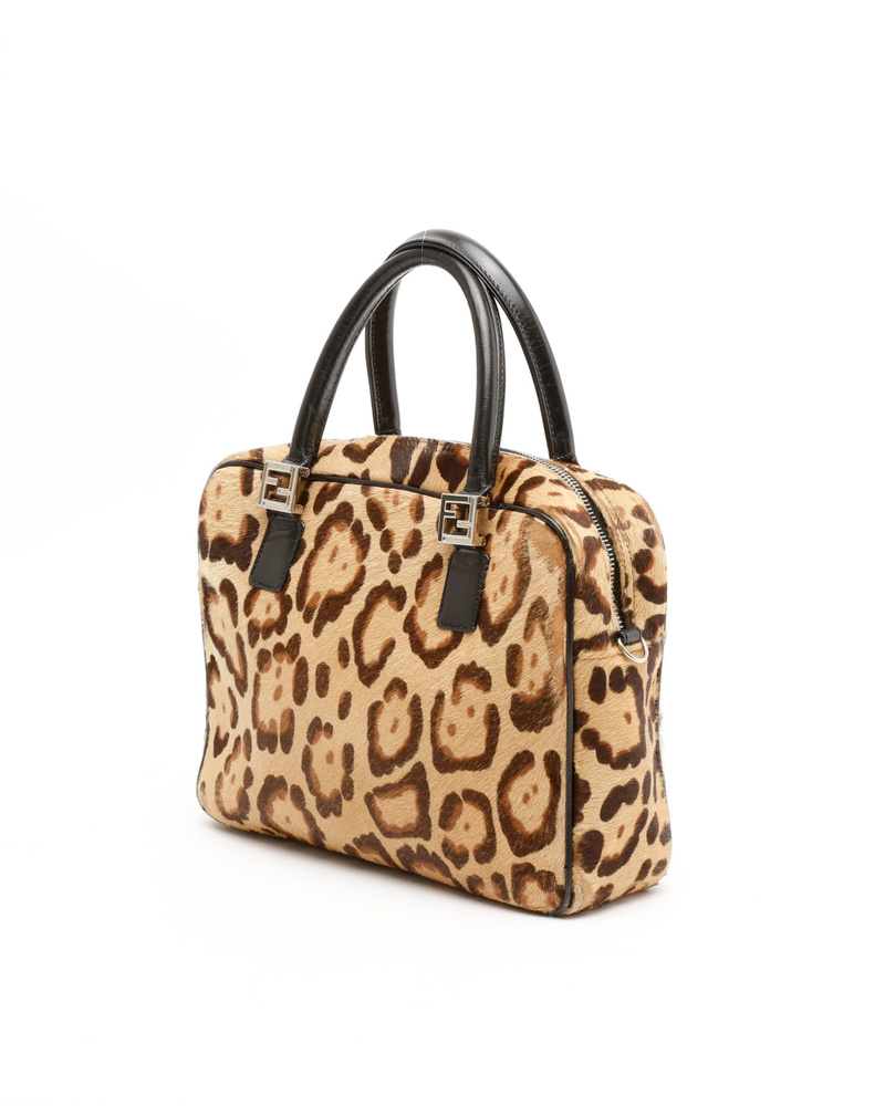 Fendi Ponyhair Leopard Bag