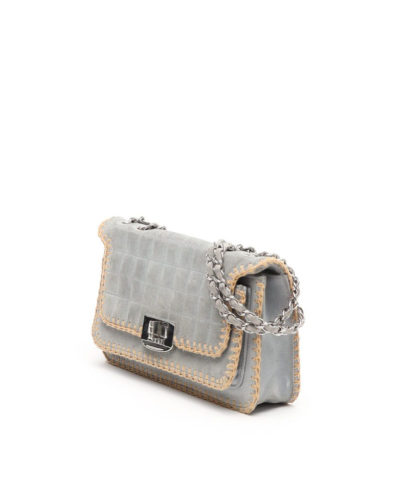 Chanel Limited Edition Suede Wild Stitch Bag