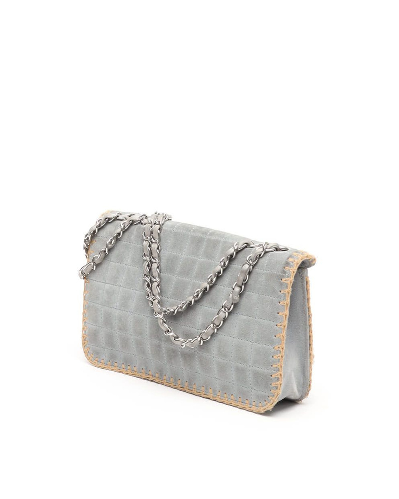 Chanel Limited Edition Suede Wild Stitch Bag