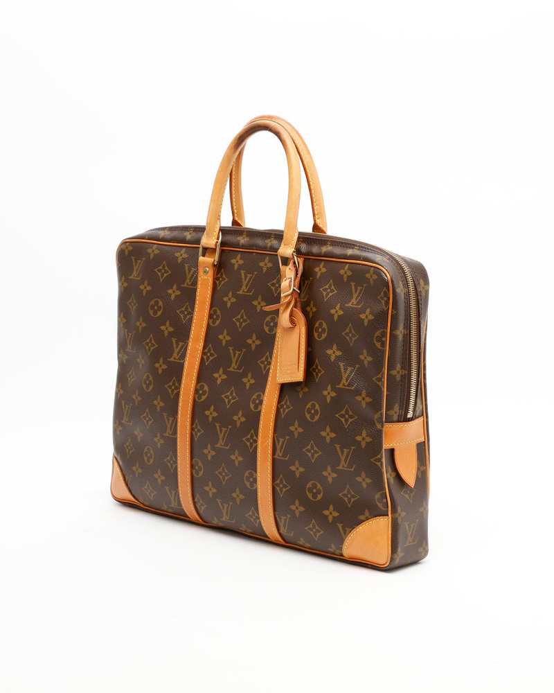 Louis Vuitton Monogram Porte Documents Voyage Business Bag
