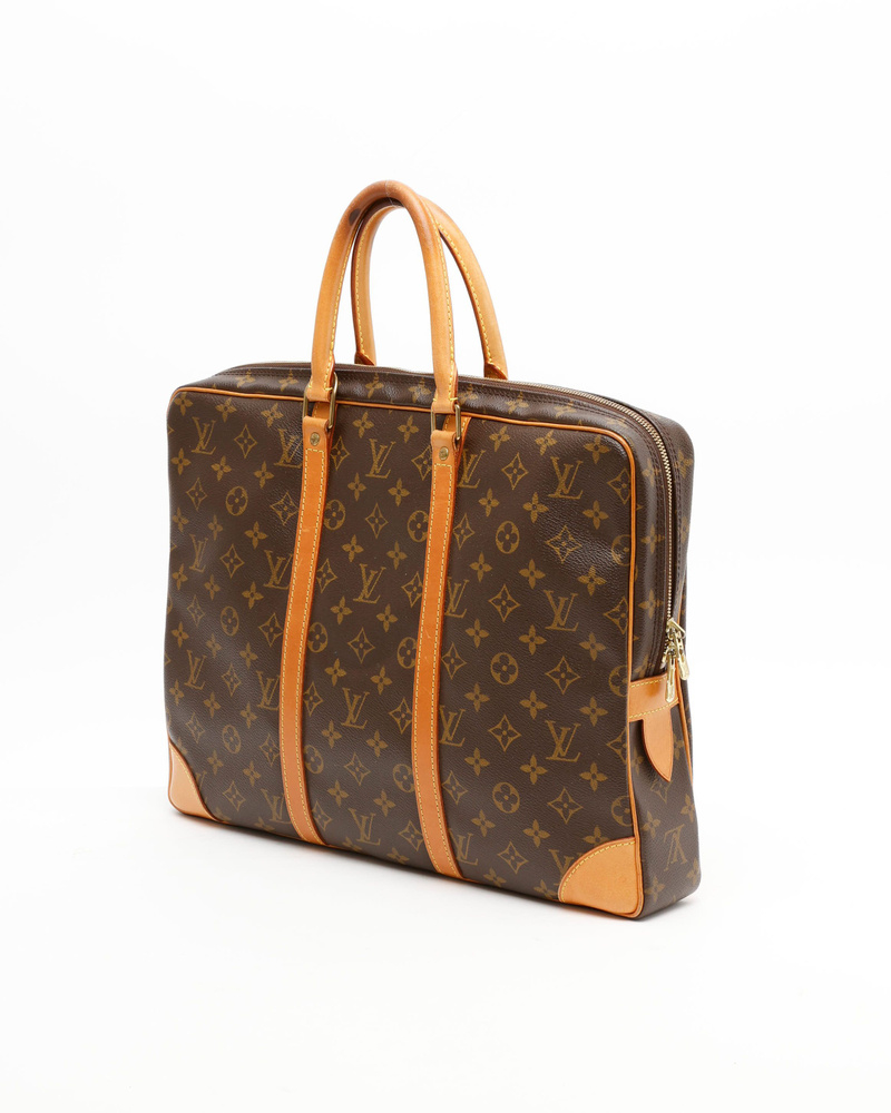 Louis Vuitton Monogram Porte Documents Voyage Business Bag