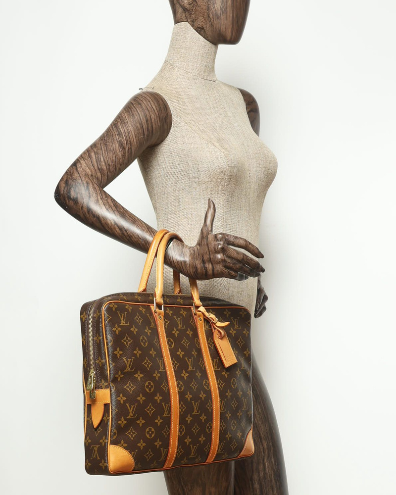 Louis Vuitton Monogram Porte Documents Voyage Business Bag
