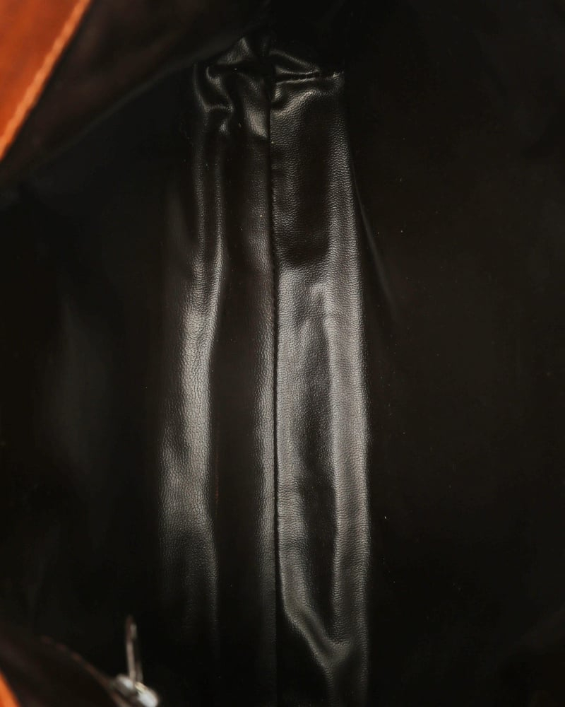 Celine Céline Suede Macadam Shoulder Bag