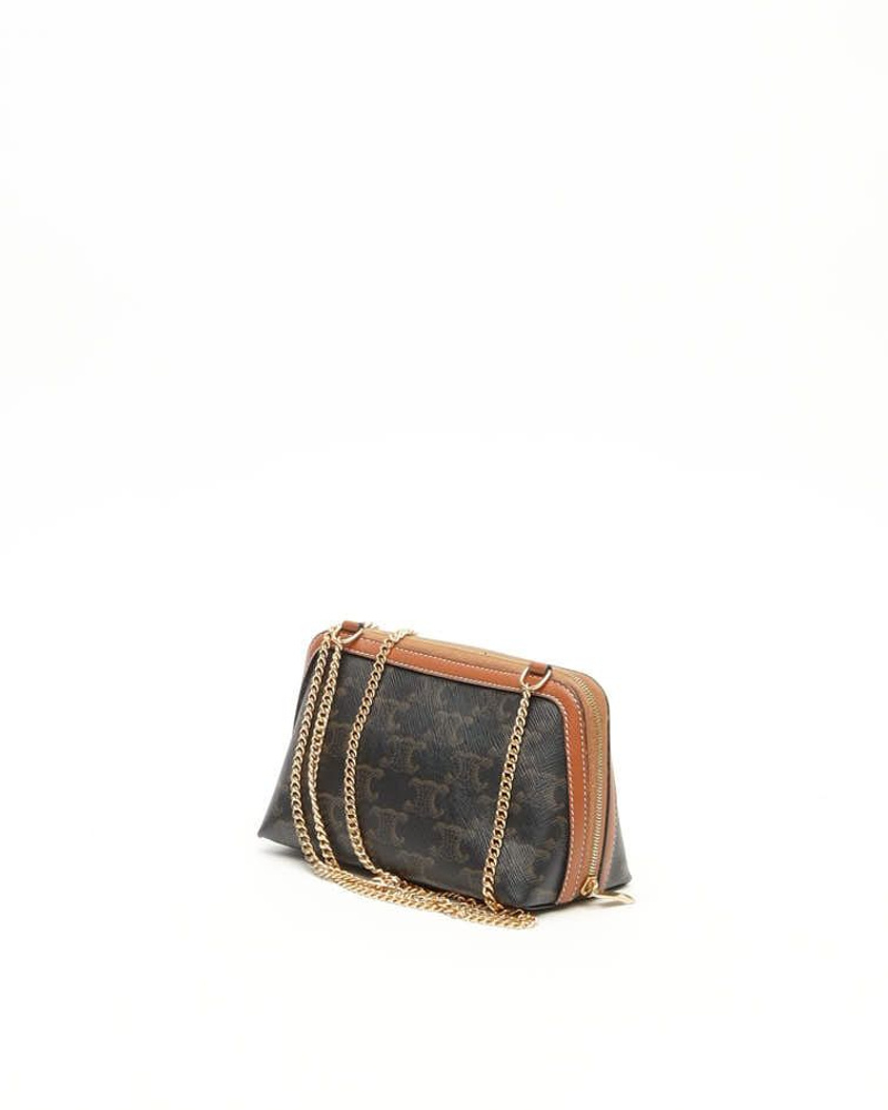 Celine Céline Triomphe Chain Bag