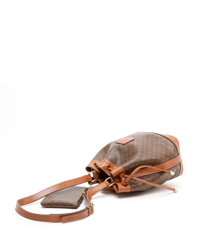 Celine Céline Small Macadam Bucket Bag