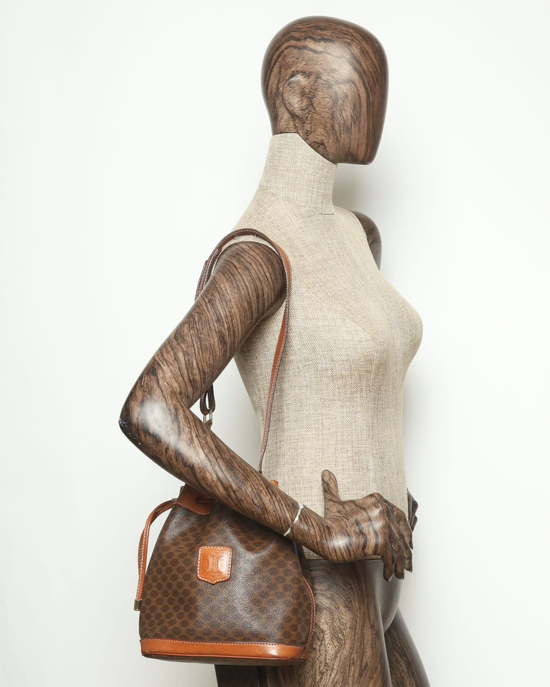 Celine Céline Small Macadam Bucket Bag