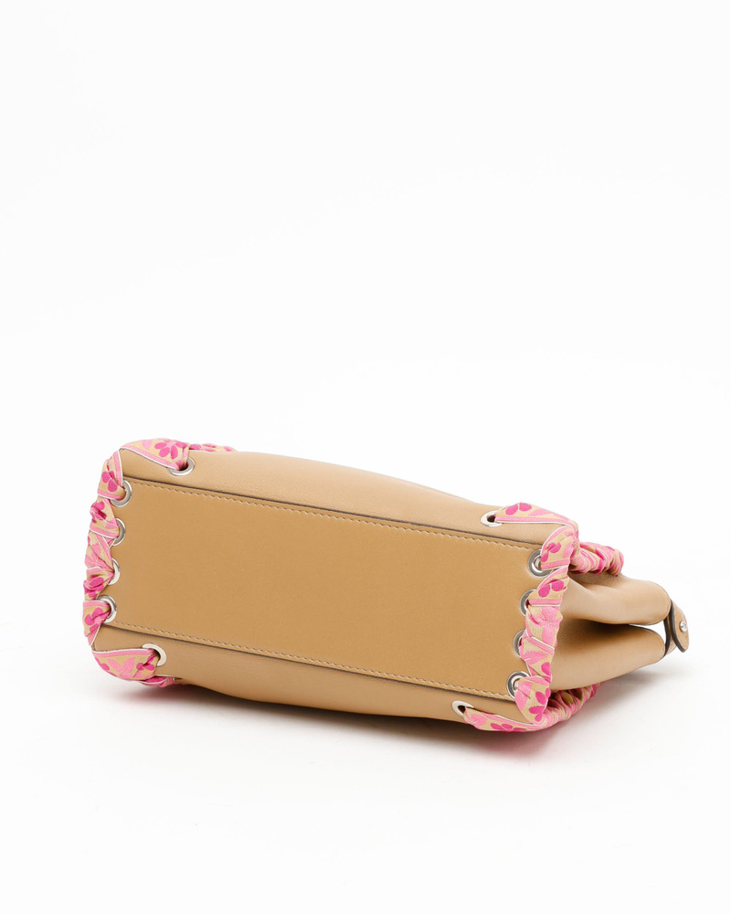 Fendi Mini Ribbon Stitch Peekaboo Bag