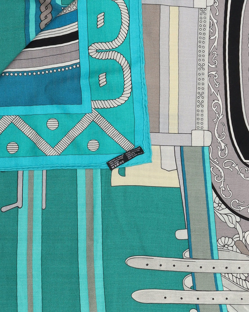 Hermès 130 Cashmere Silk Scarf