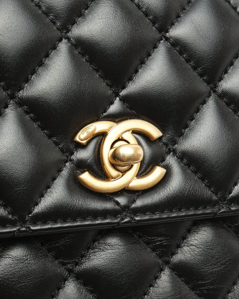 Chanel Small Signature Coco Handle Bag