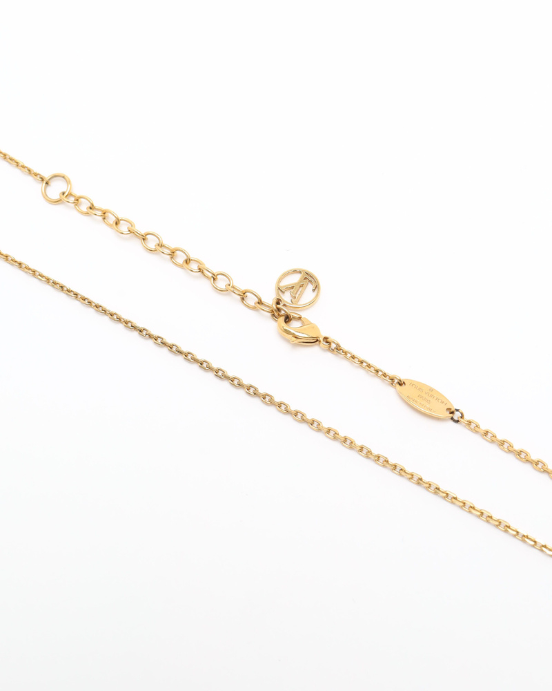 Louis Vuitton Collier Pillow Nanogram Necklace