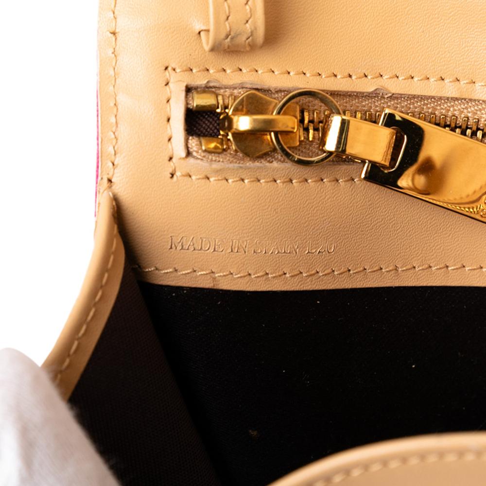 Celine B Celine Pink Dark Pink Suede Leather C Macadam Crossbody Spain