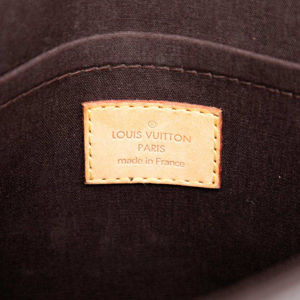 Louis Vuitton B Louis Vuitton Purple Vernis Leather Leather Monogram Vernis Bellflower GM France