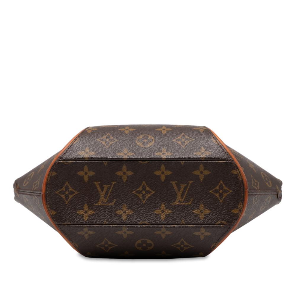 Louis Vuitton B Louis Vuitton Brown Monogram Canvas Fabric Monogram Ellipse PM France