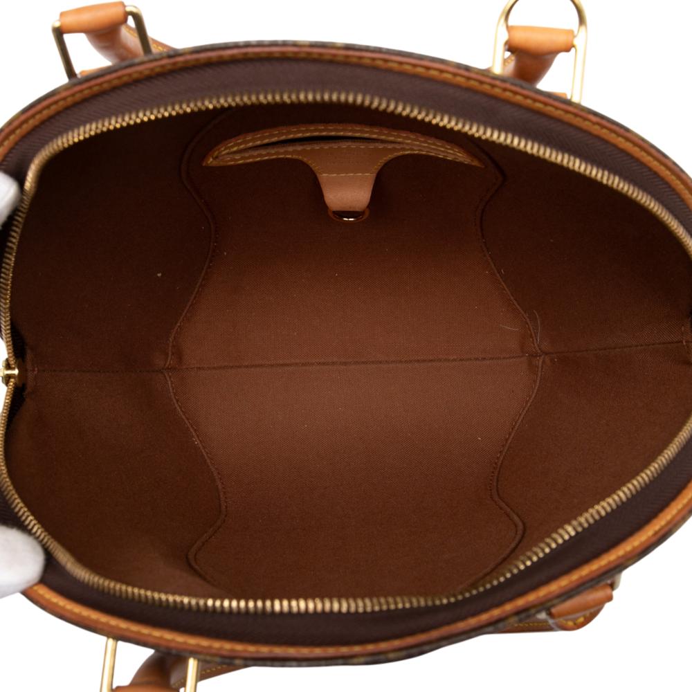 Louis Vuitton B Louis Vuitton Brown Monogram Canvas Fabric Monogram Ellipse PM France