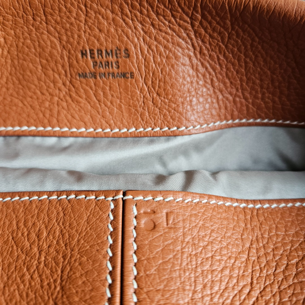 Hermès Pochette cuir