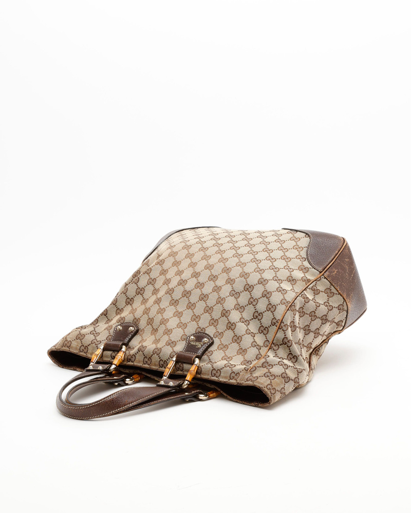 Gucci GG Bamboo Tote Bag