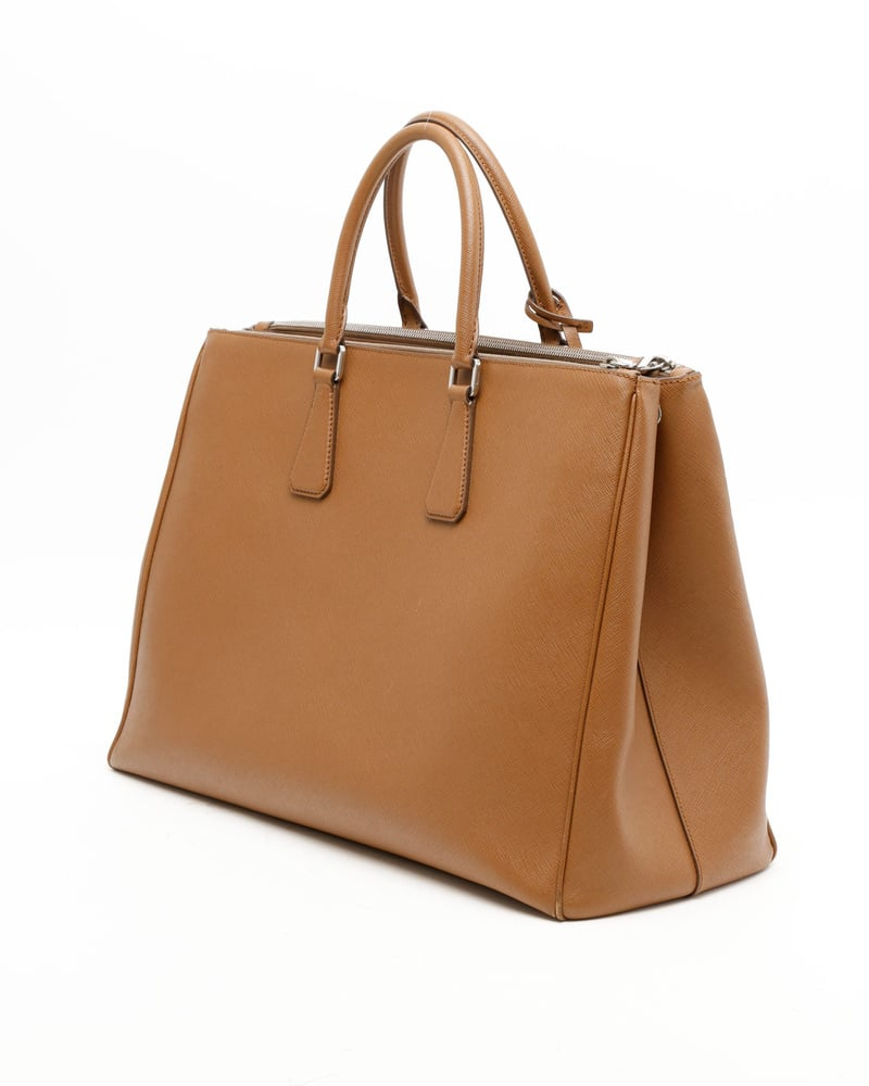 Prada Galleria Saffiano 2 Zip Travel Bag