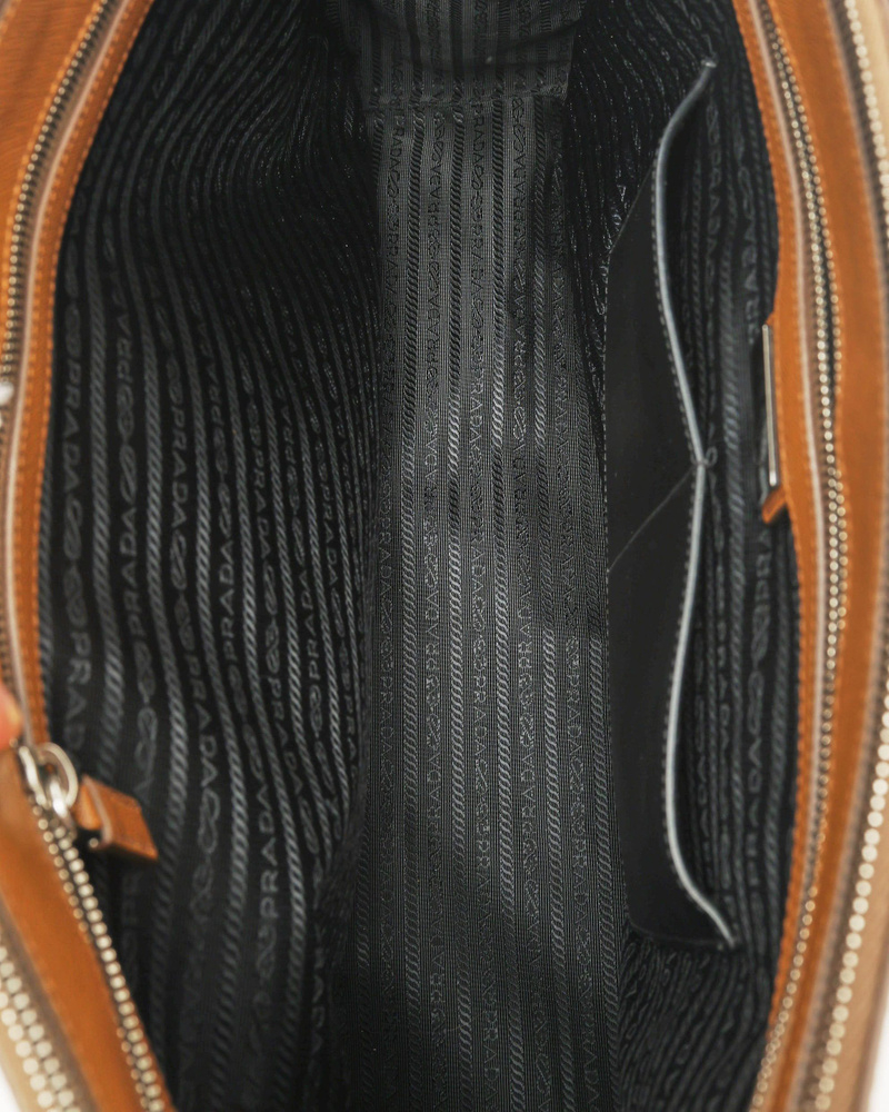 Prada Galleria Saffiano 2 Zip Travel Bag