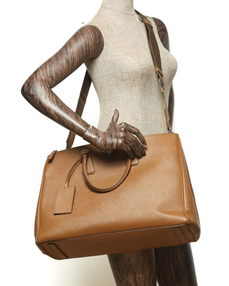 Prada Galleria Saffiano 2 Zip Travel Bag