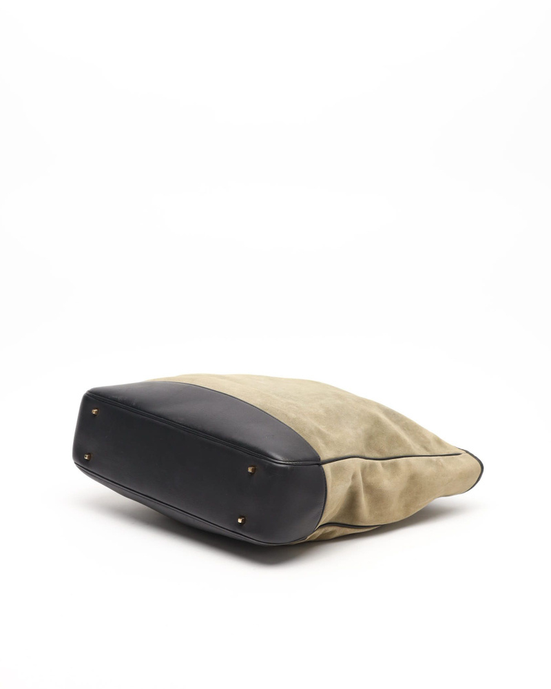 Loewe Suede Anagram Tote Bag