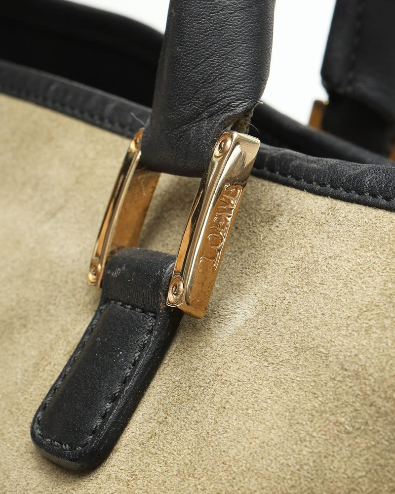 Loewe Suede Anagram Tote Bag