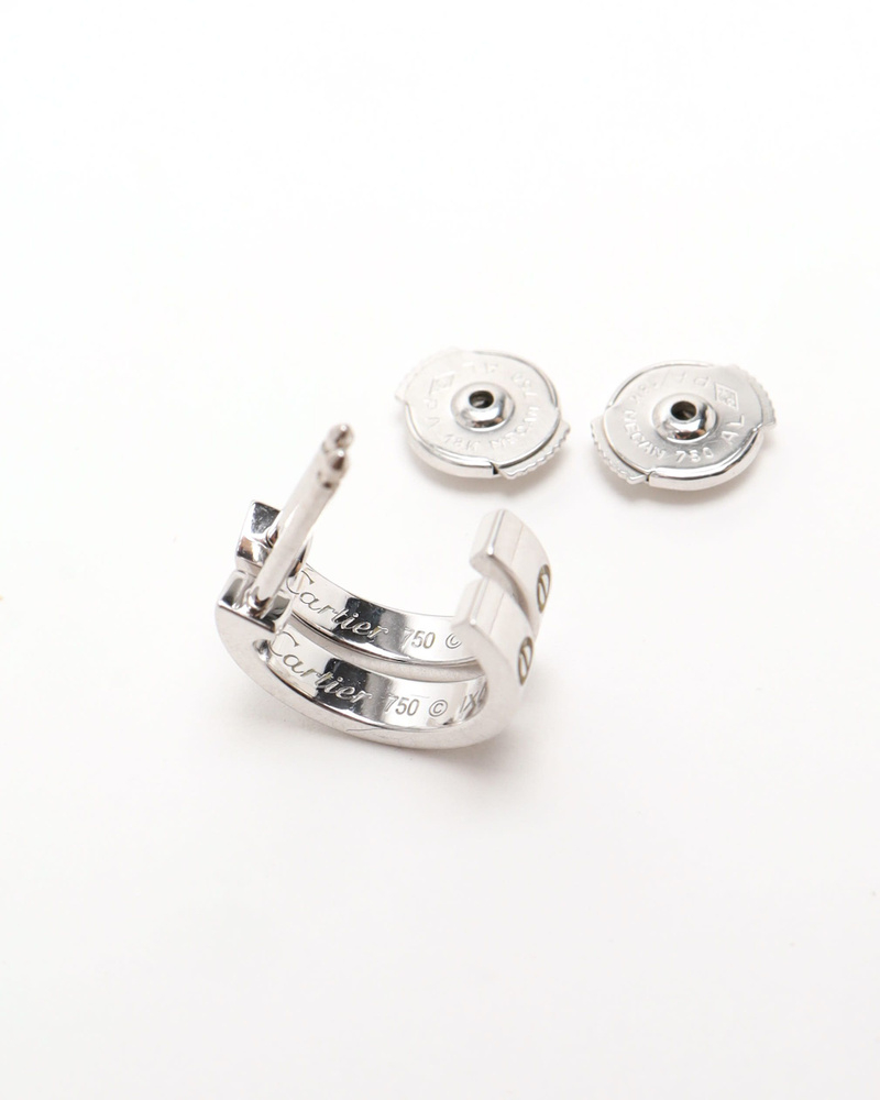 Cartier LOVE Hoop Earrings, Small Model