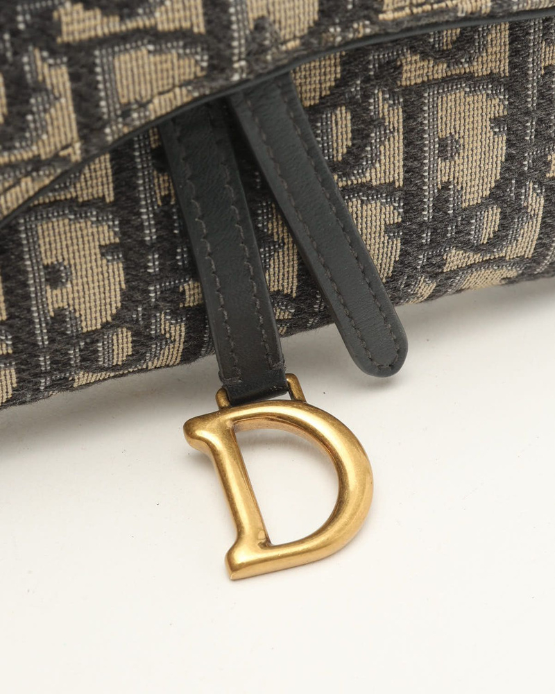 Christian Dior Small Saddle Pouch Chain Bag