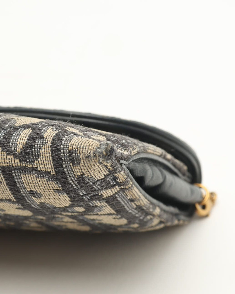 Christian Dior Small Saddle Pouch Chain Bag