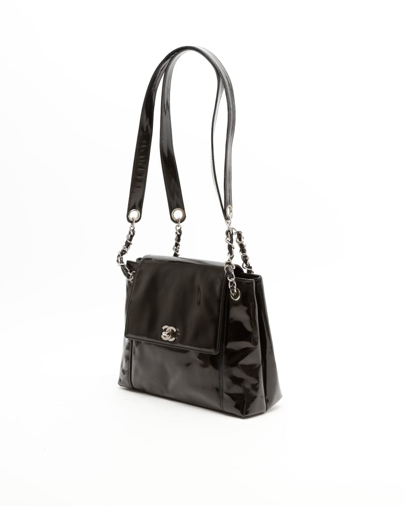 Chanel Patent CC Chain Bag