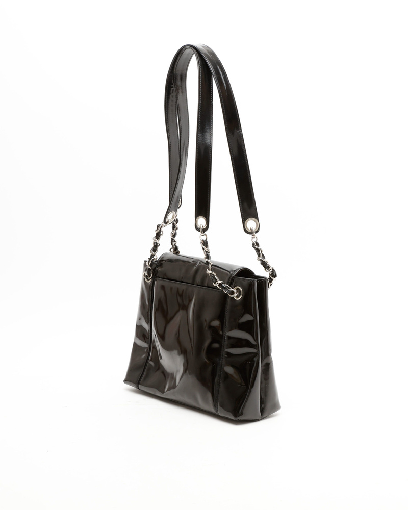 Chanel Patent CC Chain Bag