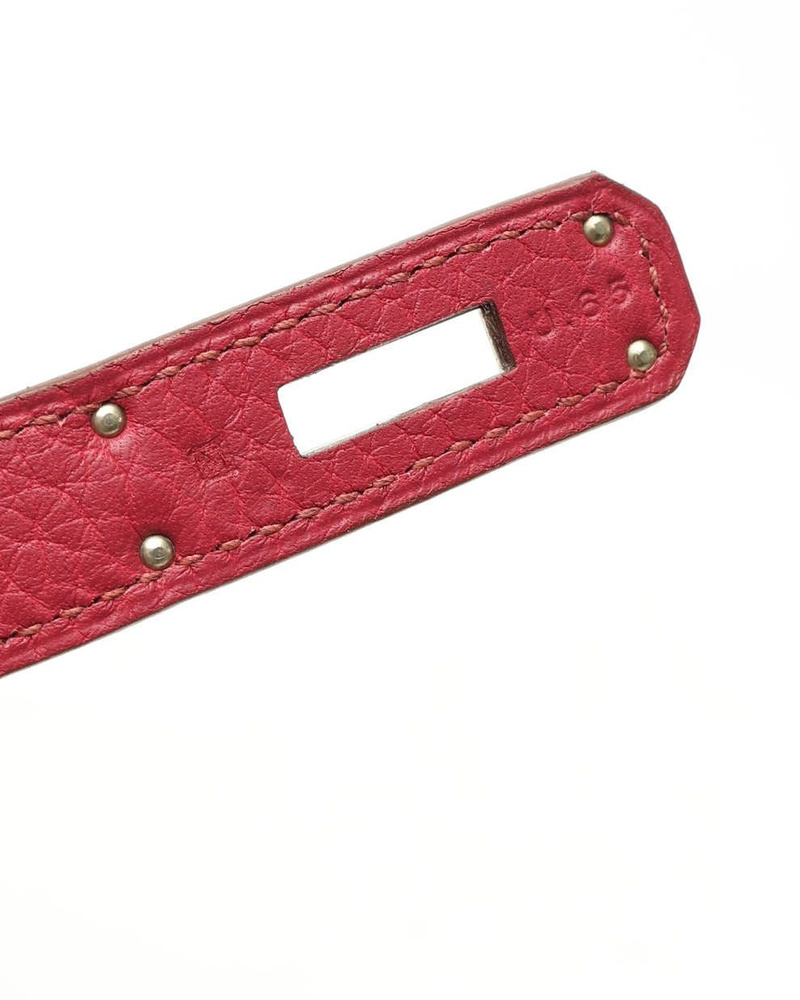 Hermès Birkin 35 Rubis Clemence Bag