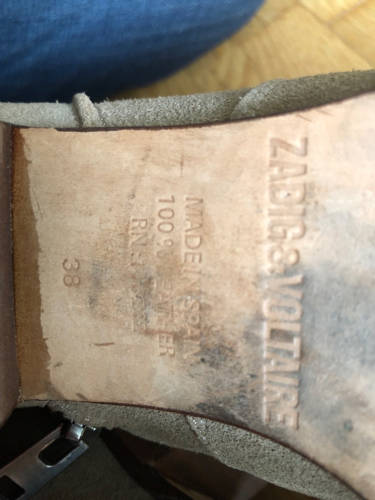 Zadig & Voltaire Stiefeletten aus Wildleder