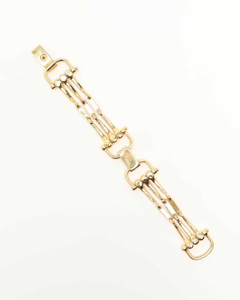 Celine Céline Gold-tone Bracelet