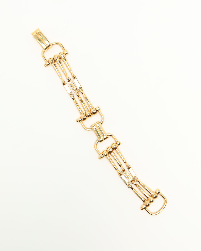 Celine Céline Gold-tone Bracelet