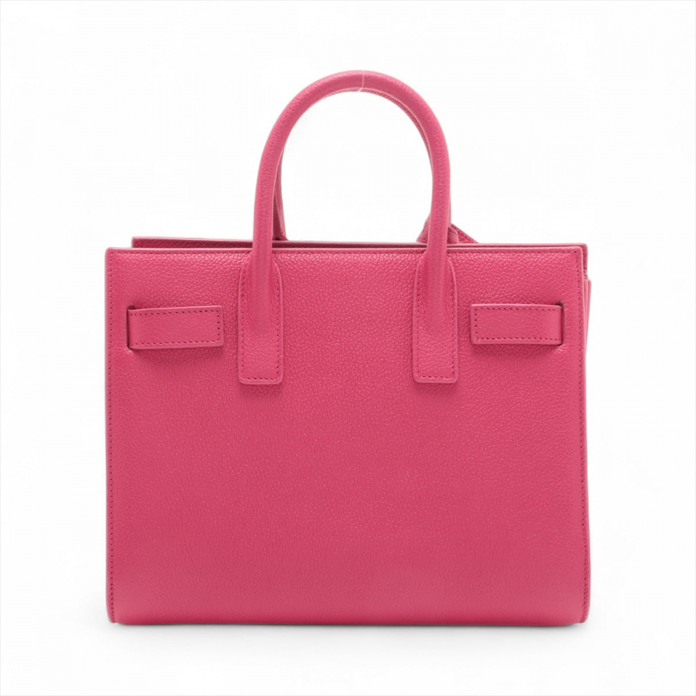 Saint Laurent Sac De Jour Nano MF 2-Ways Tote Bag Pink