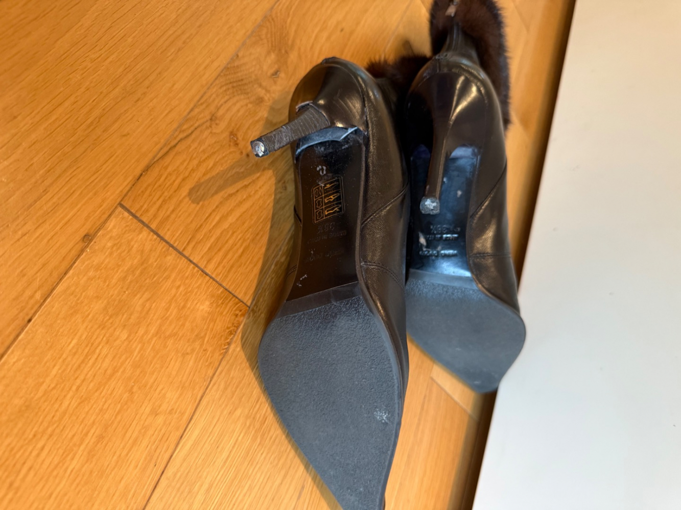 Bon Génie Grieder Mink boots