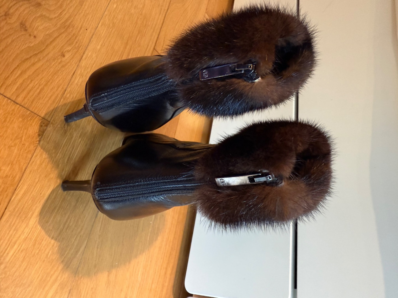 Bon Génie Grieder Mink boots